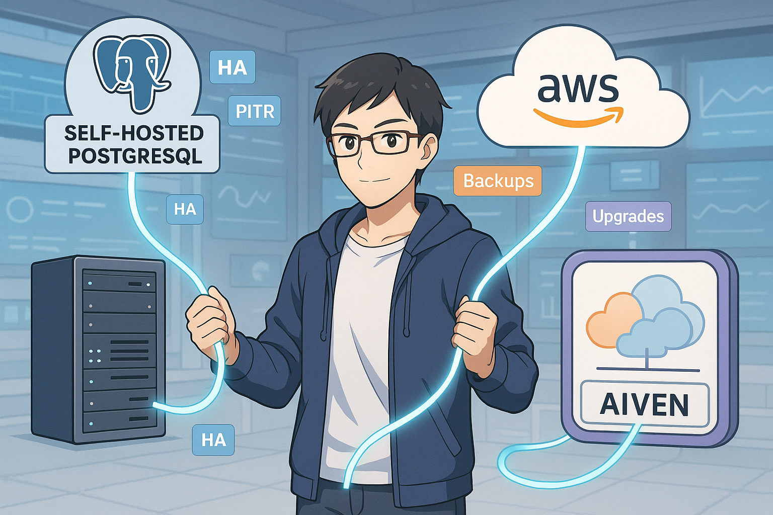 Self-Hosted PostgreSQL vs AWS RDS vs Aiven: DevOps Best Practices & High Availability Lessons…